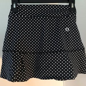 Dona Jo- JoJo Skirt / Skort (black polka dot)